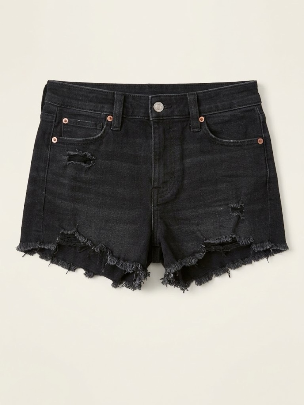 American Eagle Next Level Stretch Women's Black Denim Shorts